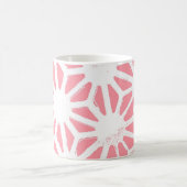 Mug Motif géométrique corail (Centre)