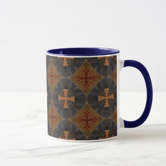 Mug Motif géométrique Cruciforme (Droite)