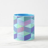 Mug Motif Géométrique Cubes En Triangles (Centre)