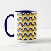 Mug Motif géométrique de cercle (Gauche)