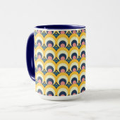 Mug Motif géométrique de cercle (Devant gauche)