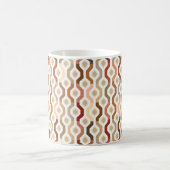 Mug Motif géométrique de lien de mod de la moitié du (Centre)