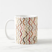Mug Motif géométrique de lien de mod de la moitié du (Gauche)