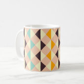 Mug Motif géométrique de losanges et de triangles supe (Devant gauche)