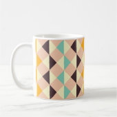 Mug Motif géométrique de losanges et de triangles supe (Gauche)