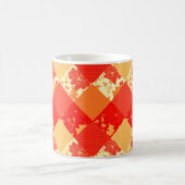 Mug Motif géométrique de patchwork de Noël sans coutur (Centre)