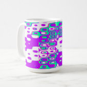 Mug Motif géométrique de physique quantique (Devant gauche)