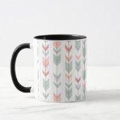 Mug motif géométrique de style rétro (Gauche)