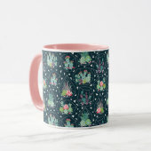 Mug Motif géométrique de Succulents (Devant gauche)