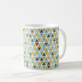 Mug Motif géométrique de triangle (Devant droit)