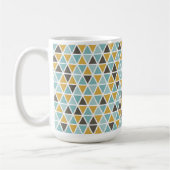 Mug Motif géométrique de triangle (Gauche)