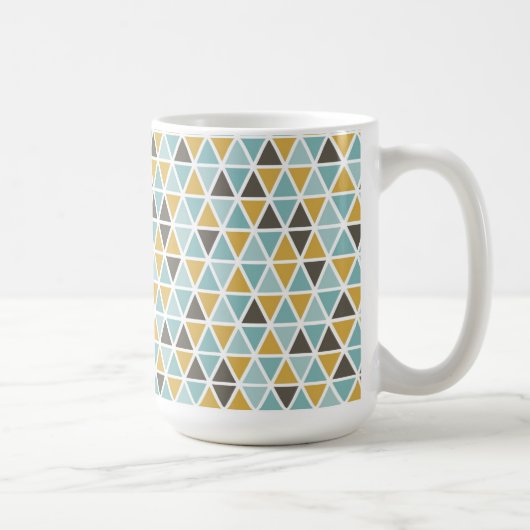 Mug Motif géométrique de triangle (Droite)