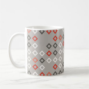 Mug Motif géométrique design abstrait, art, arrière -
