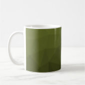 Mug Motif géométrique du maillage vert de l'Armée (Gauche)