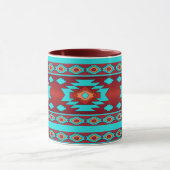 Mug Motif géométrique ethnique. (Centre)