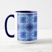 Mug motif géométrique ethnique Abstrait (Gauche)