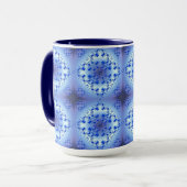 Mug motif géométrique ethnique Abstrait (Devant gauche)
