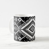 Mug Motif géométrique ethnique Abstrait conception arr (Devant gauche)