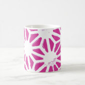 Mug Motif géométrique Fuchsia (Centre)