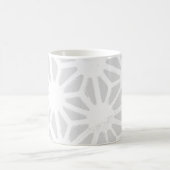 Mug Motif géométrique gris pâle (Centre)
