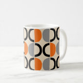 Mug Motif géométrique moderne du milieu du siècle (Devant droit)