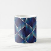 Mug Motif géométrique ondulé sans couture avec points (Centre)