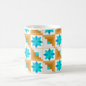 Mug Motif géométrique patchwork multicolore (Centre)