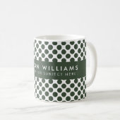 Mug Motif géométrique personnalisé (Devant droit)