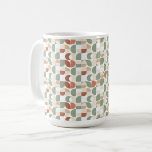 Mug Motif géométrique rétro
