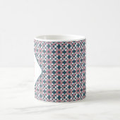 Mug Motif géométrique rose et Turquoise (Centre)