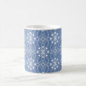 Mug Motif géométrique sans couture avec lignes ondulée (Centre)