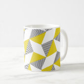 Mug Motif géométrique sans couture avec triangles, rho (Devant droit)