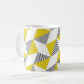 Mug Motif géométrique sans couture avec triangles, rho (Devant gauche)