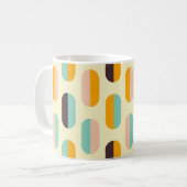 Mug Motif géométrique sans couture dans des vibrations (Devant gauche)
