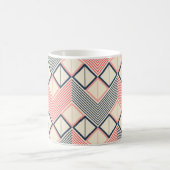 Mug Motif géométrique sans couture en zigzag horizonta (Centre)