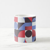 Mug Motif géométrique simple Abstrait (Centre)