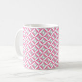 Mug Motif géométrique transparent (Devant gauche)