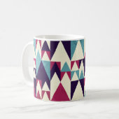 Mug Motif géométrique triangle rétro (Devant gauche)