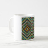 Mug Motif géométrique tribal Boho Ethnic Aztec (Devant gauche)