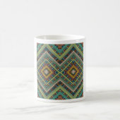Mug Motif géométrique tribal Boho Ethnic Aztec (Centre)
