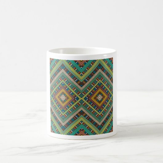 Mug Motif géométrique tribal Boho Ethnic Aztec