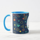 Mug Motif géométrique Tweety Bird (Gauche)