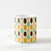 Mug Motif géométrique vibrant avec des rangées de s (Centre)