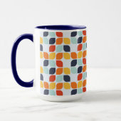 Mug Motif géométrique vintage (Gauche)