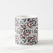 Mug Motif géométrique vintage (Centre)