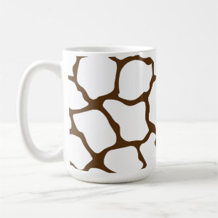 Mug Motif Girafe Marron – Impression Animale Minimale