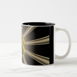 Mug Motif Gold Topaz Dragon