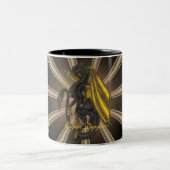 Mug Motif Gold Topaz Dragon (Centre)