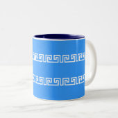 Mug Motif grec - choisir style & couleur (Devant droit)