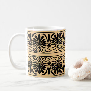 Mug Motif grec méditerranéen arabe Brown